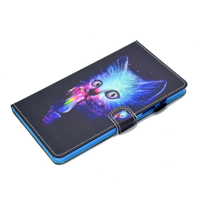 Housse Samsung Galaxy Tab A7 Lite Psycho Cat