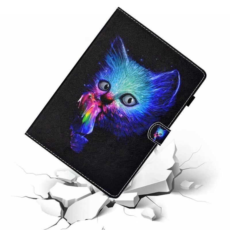 Housse Samsung Galaxy Tab A7 Lite Psycho Cat