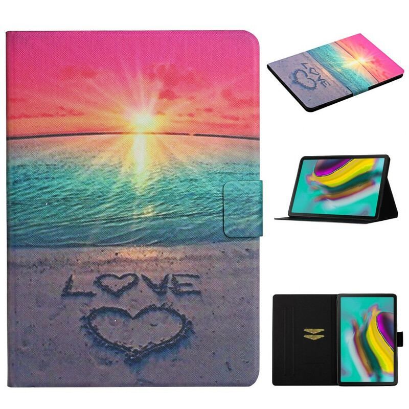 Housse Samsung Galaxy Tab A7 Lite Sunset Love