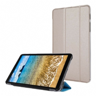 Smart Case Samsung Galaxy Tab A7 Lite Simili Cuir Texture Soie