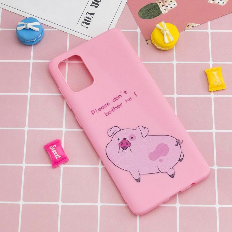 Coque Samsung Galaxy A53 5G Cochon à lanière