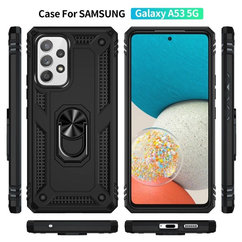 Coque Samsung Galaxy A53 5G Hybride avec Anneau 012 Series