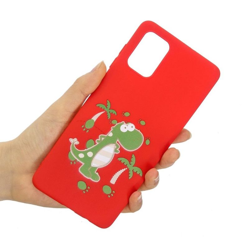 Coque Samsung Galaxy A53 5G illustration dinosaure à lanière