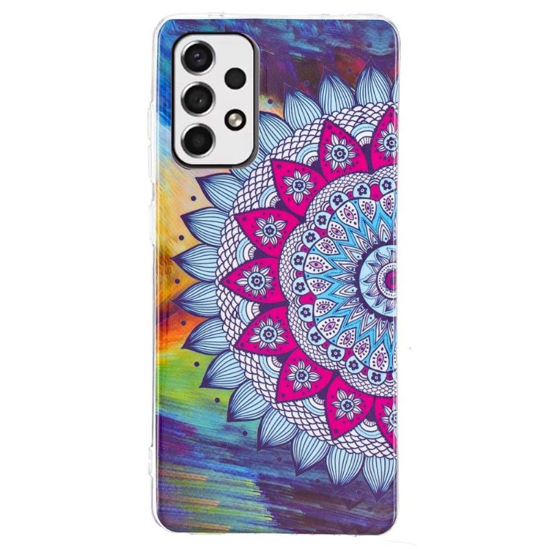 Coque Samsung Galaxy A53 5G Luminous Mandala Coloré