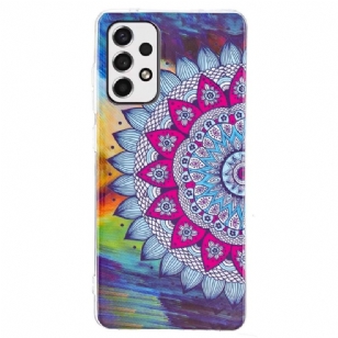 Coque Samsung Galaxy A53 5G Luminous Mandala Coloré