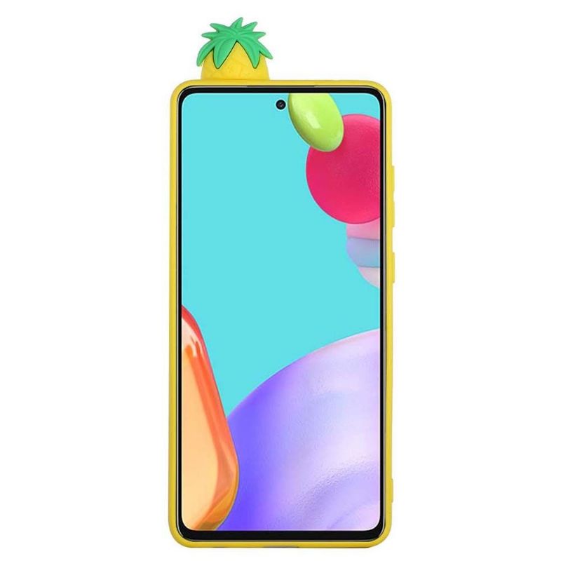 Coque Samsung Galaxy A53 5G Silicone Ananas 3D