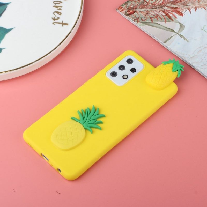 Coque Samsung Galaxy A53 5G Silicone Ananas 3D