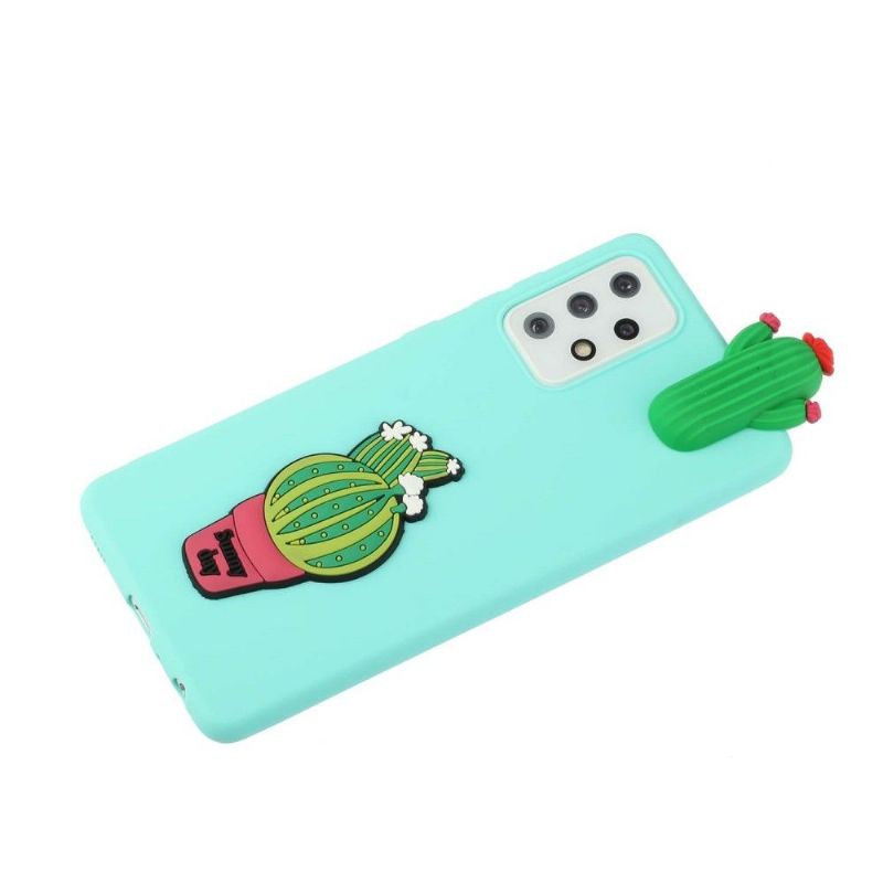 Coque Samsung Galaxy A53 5G Silicone Cactus 3D