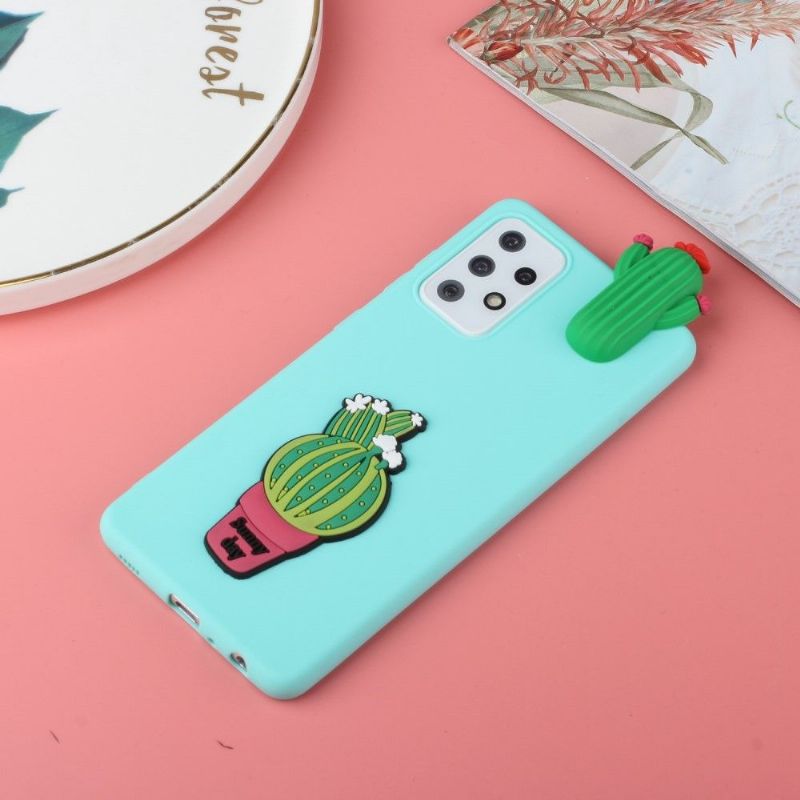 Coque Samsung Galaxy A53 5G Silicone Cactus 3D