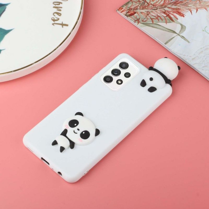 Coque Samsung Galaxy A53 5G Silicone Panda 3D