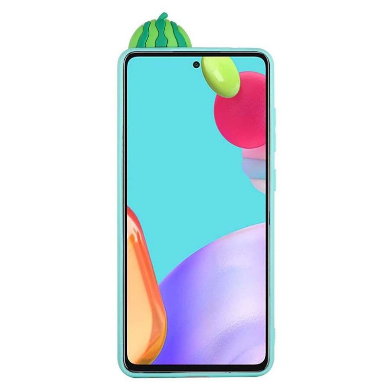 Coque Samsung Galaxy A53 5G Silicone Pastèque 3D