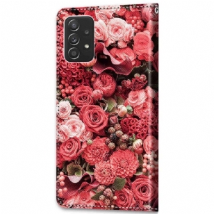 Housse Samsung Galaxy A53 5G Rose Garden