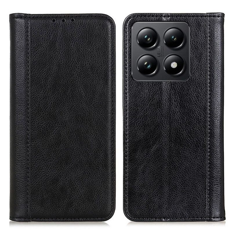 Flip Cover Xiaomi 14T Pro Cuir Fendu