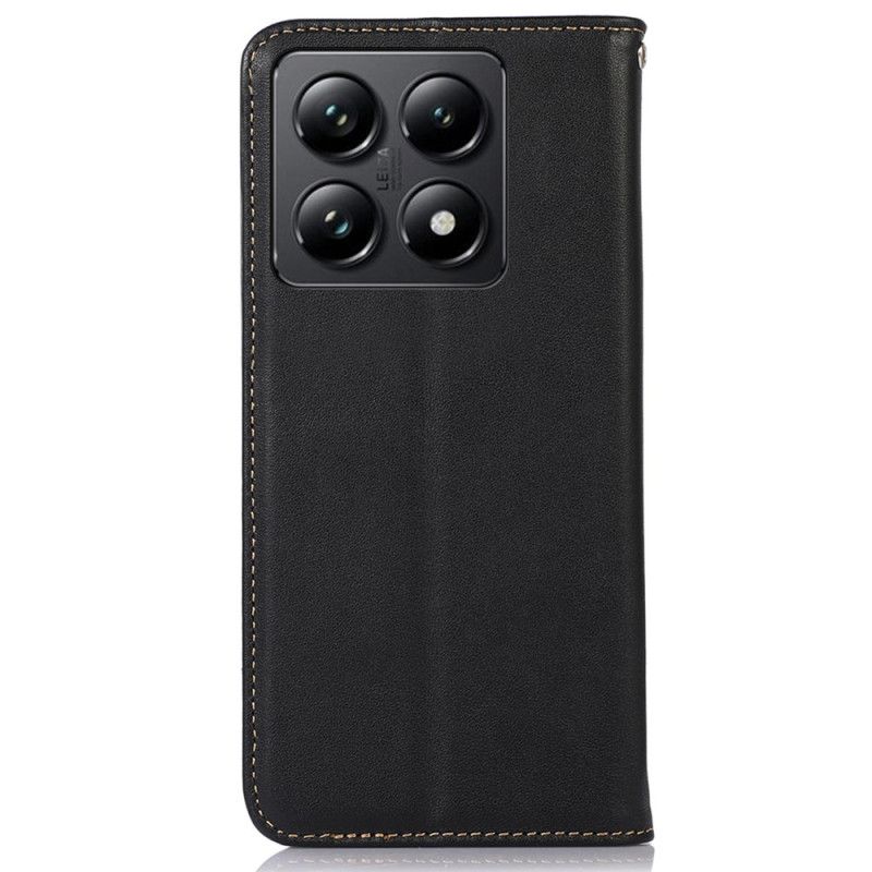 Flip Cover Xiaomi 14T Pro Cuir KHAZNEH