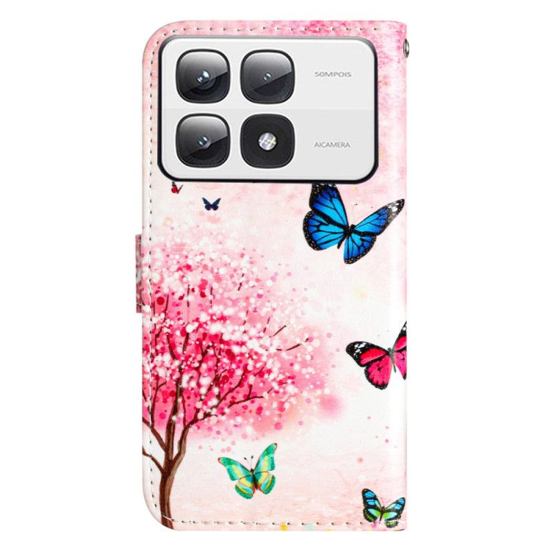 Housse Xiaomi 14T Pro Cerisier en Fleurs