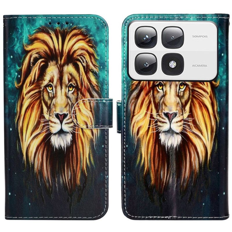 Housse Xiaomi 14T Pro Lion Premium