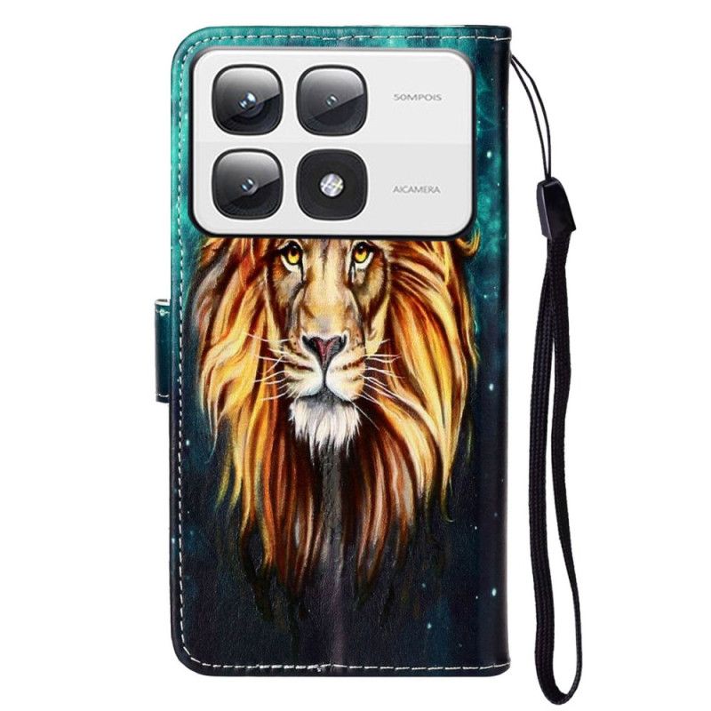 Housse Xiaomi 14T Pro Lion Premium