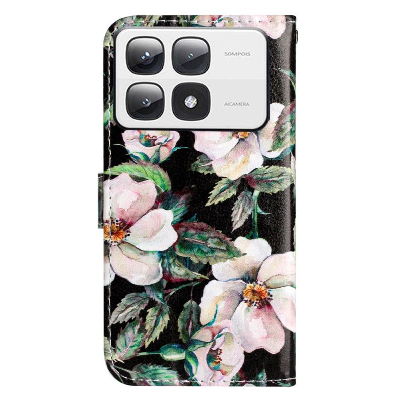 Housse Xiaomi 14T Pro Motif Magnolias