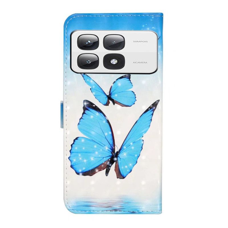 Housse Xiaomi 14T Pro Trois Papillons