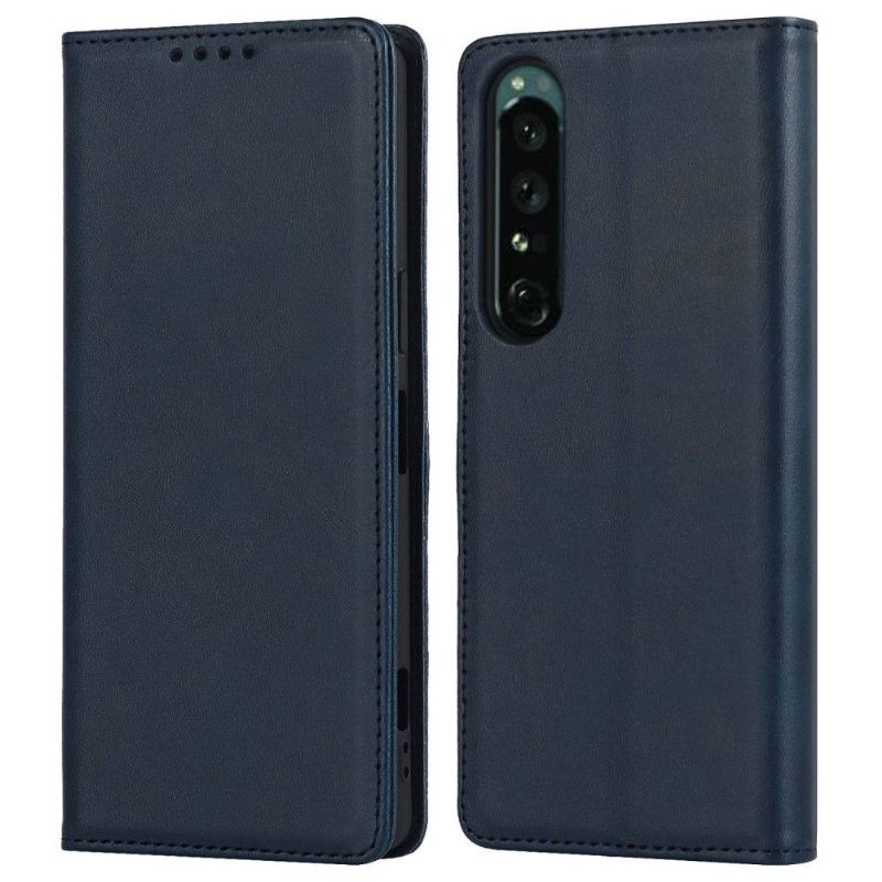 Housse Sony Xperia 1 IV Rabat Porte-Cartes Simili Cuir