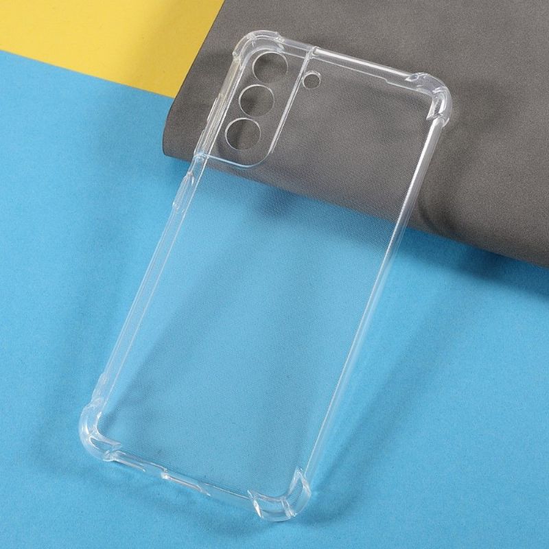 Coque Samsung Galaxy S21 FE transparente angles renforcés