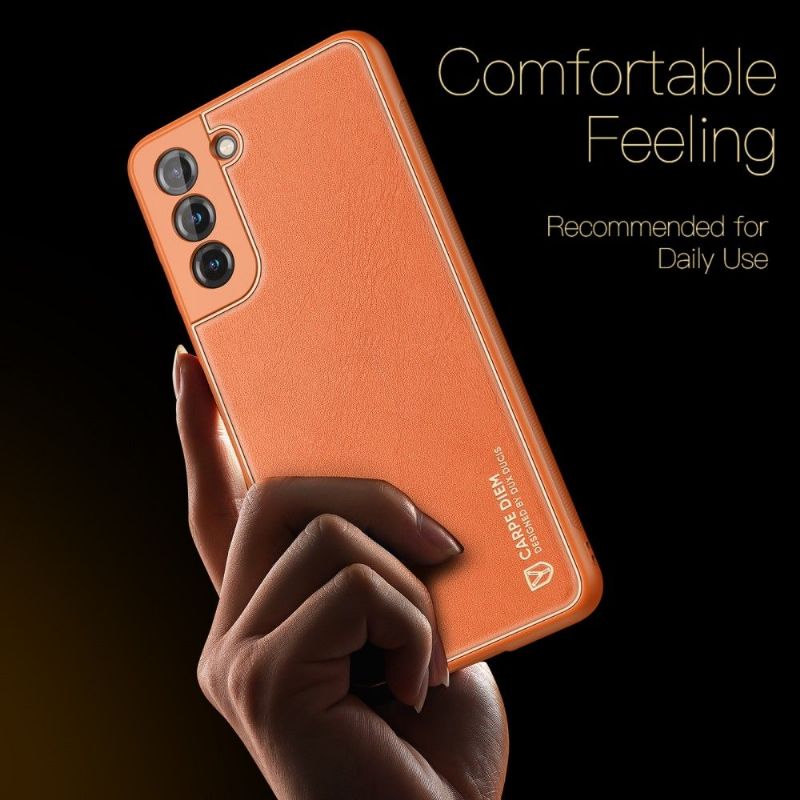 Coque Samsung Galaxy S21 FE YOLO Series Effet Cuir