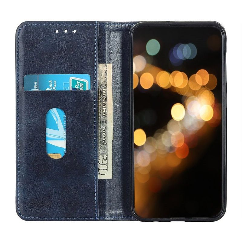 Housse flip cover Samsung Galaxy S21 FE simili cuir