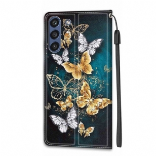 Housse Samsung Galaxy S21 FE 5G Butterflies