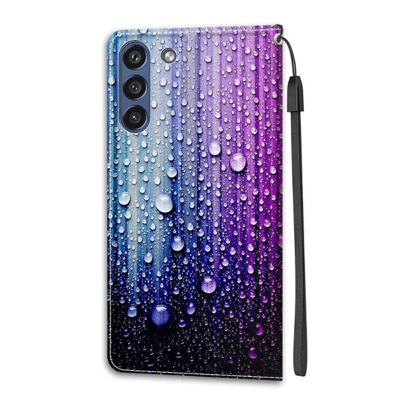 Housse Samsung Galaxy S21 FE 5G Gouttes d'eau