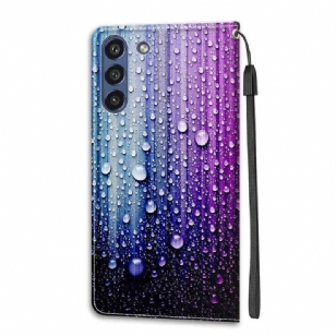 Housse Samsung Galaxy S21 FE 5G Gouttes d'eau