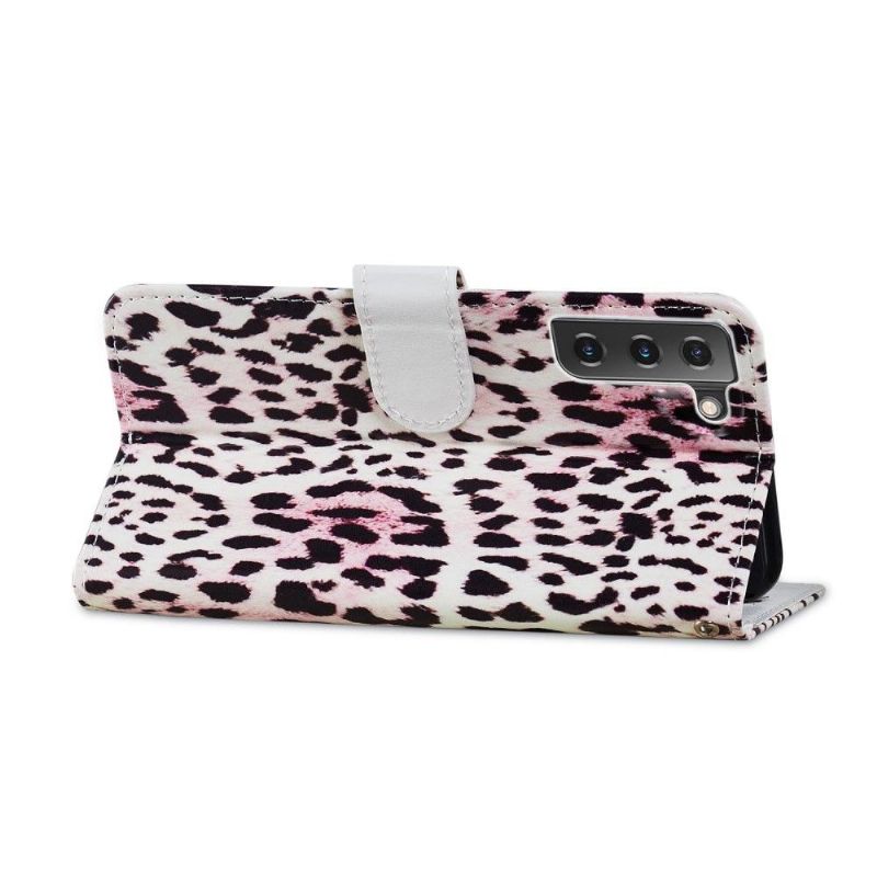 Housse Samsung Galaxy S21 FE Motif Leopard