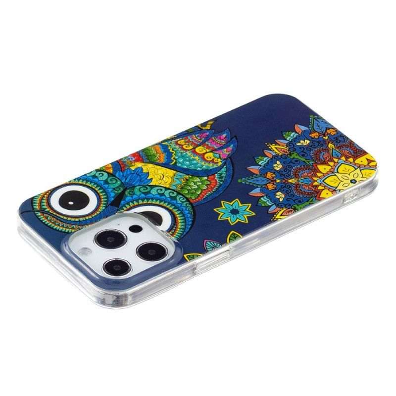 Coque iPhone 15 Pro Max Fluorescente Hibou