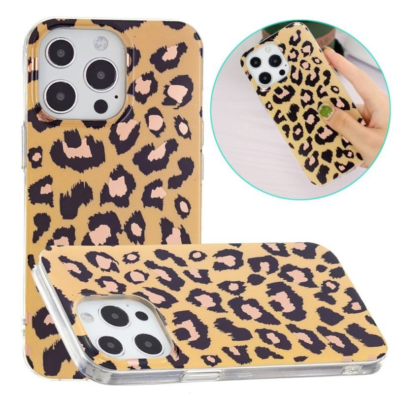 Coque iPhone 15 Pro Max Motif Léopard