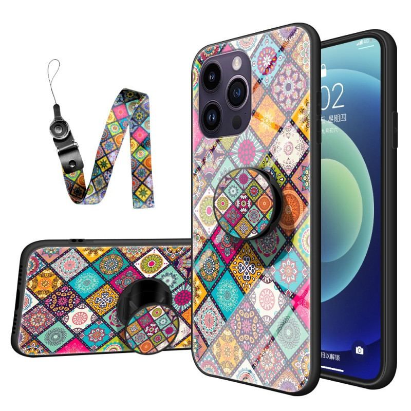 Coque iPhone 15 Pro Max Patchwork