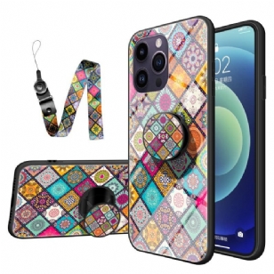 Coque iPhone 15 Pro Max Patchwork