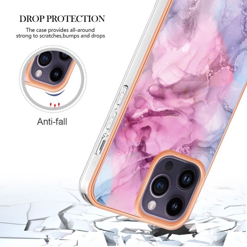 Coque iPhone 15 Pro Max Style Marbré