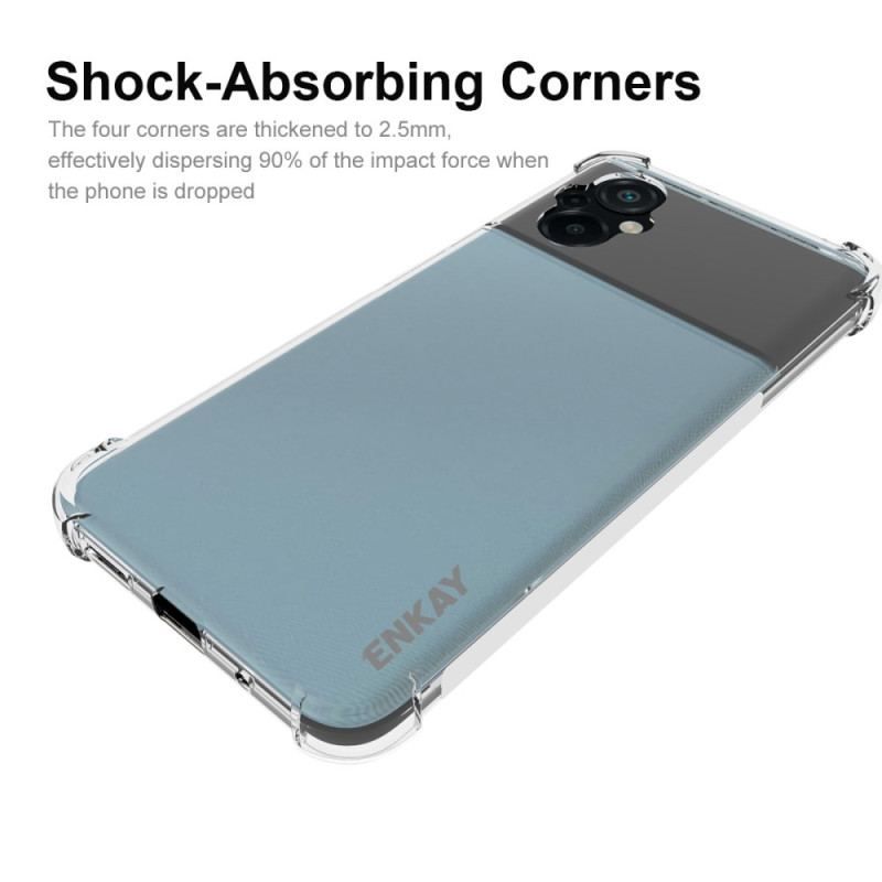 Coque Poco M5 Transparente ENKAY