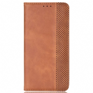 Flip Cover Poco M5 Style Cuir Stylisé