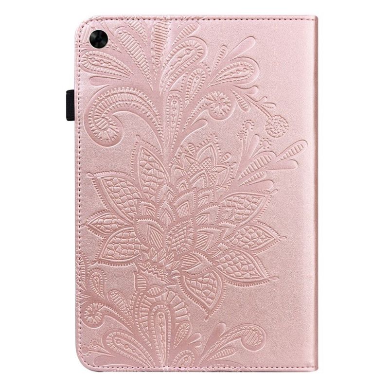 Realme Pad - Housse fleur dentelle chic