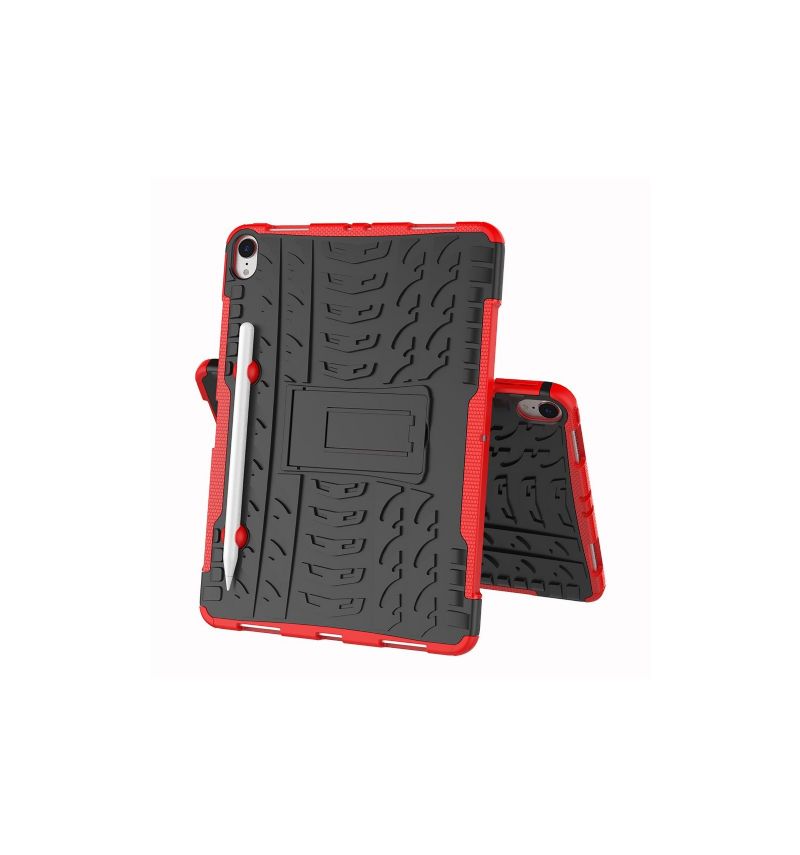 iPad Pro 11 pouces - Coque antidérapante avec support intégré - Rouge