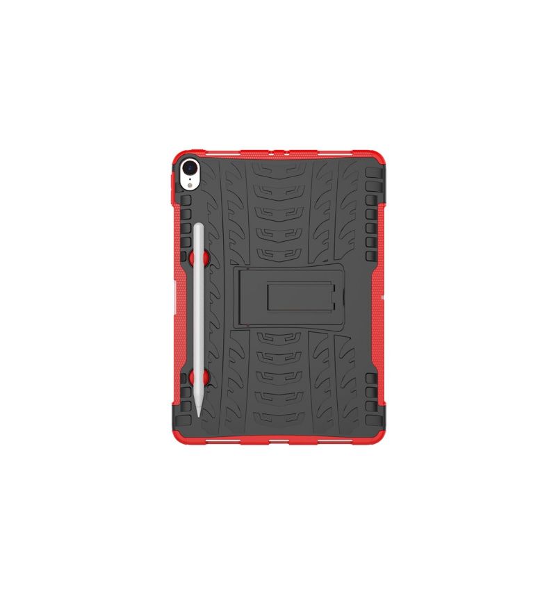 iPad Pro 11 pouces - Coque antidérapante avec support intégré - Rouge