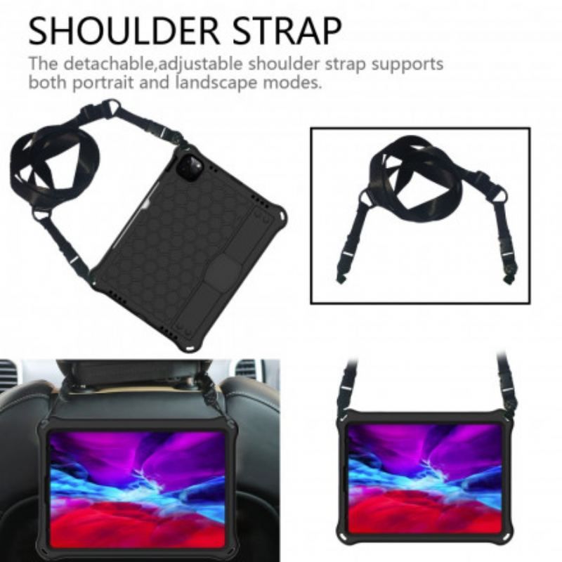 Coque iPad Air (2022) (2020) / Pro 11" EVA Sangle-Support et Bandoulière