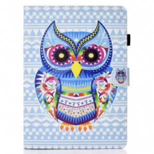 Housse iPad Air (2022) (2020) / Pro 11" Hibou Art