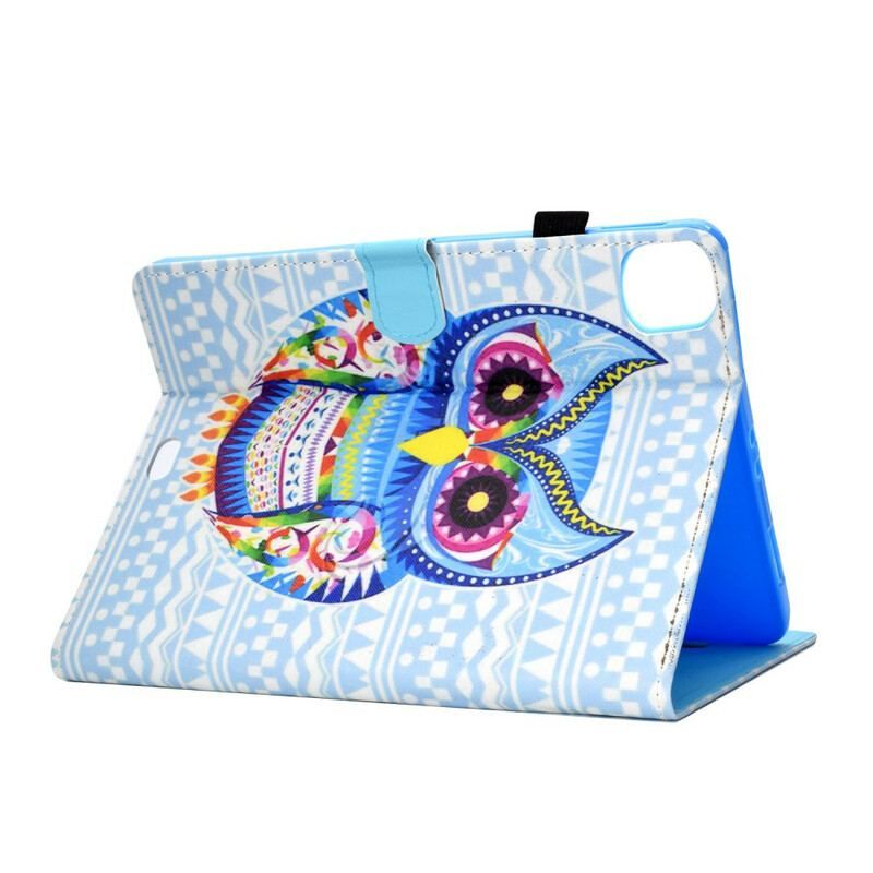 Housse iPad Air (2022) (2020) / Pro 11" Hibou Art