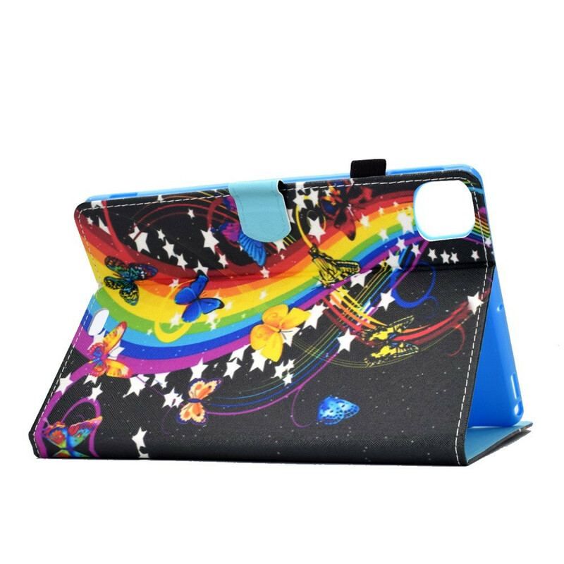 Housse iPad Air (2022) (2020) / Pro 11" Rainbow Butterflies