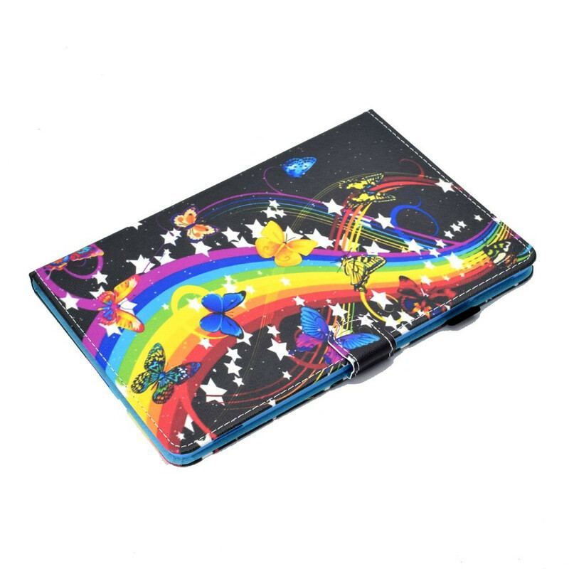 Housse iPad Air (2022) (2020) / Pro 11" Rainbow Butterflies