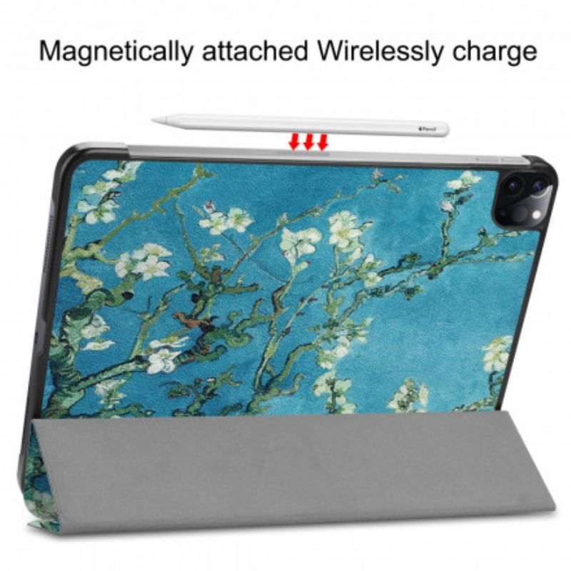 Smart Case iPad Pro 11" (2022) (2021) Porte-Stylet Branches