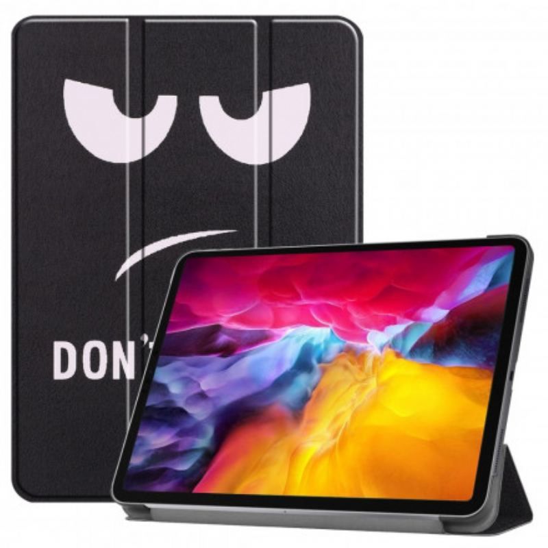 Smart Case iPad Pro 11" (2022) (2021) Porte-Stylet Don't Touch Me