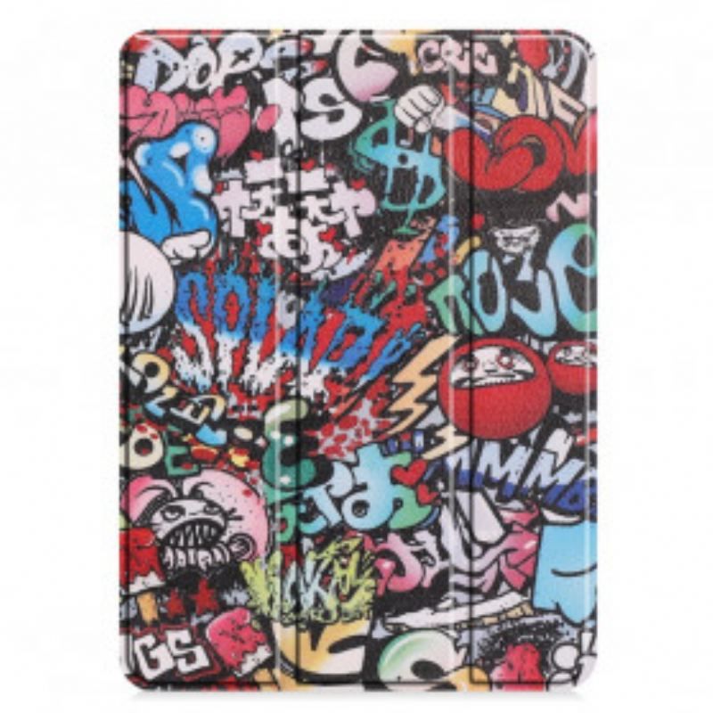 Smart Case iPad Pro 11" (2022) (2021) Porte-Stylet Graffitis