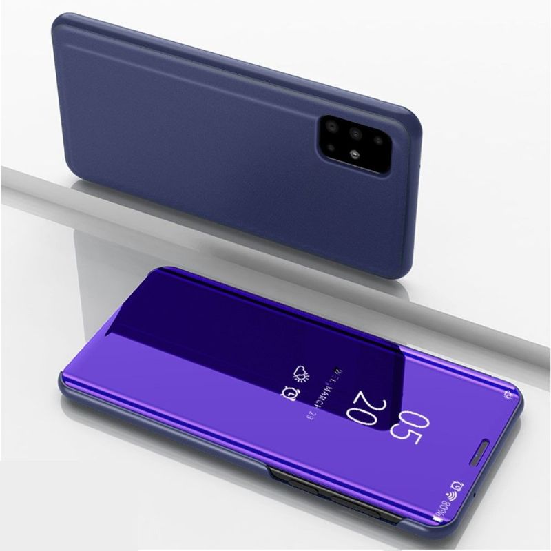 Coque Samsung Galaxy A51 5G avec rabat effet miroir